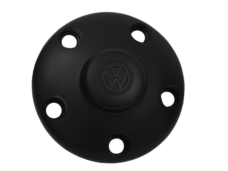 Calota Kombi/fusca 5 Furos (preta) Alfa